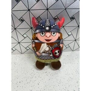 World Plush Viking Man 8" Plush Stuffed Doll Pillow Toy